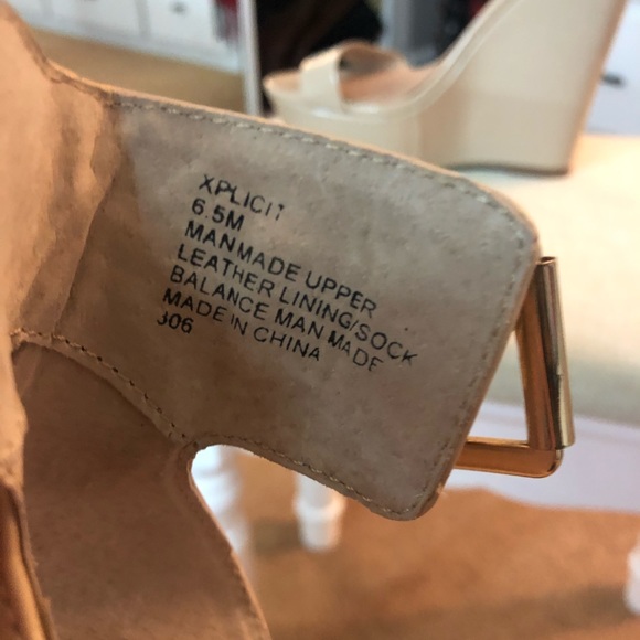 Steve Madden nude wedge - Picture 6 of 8